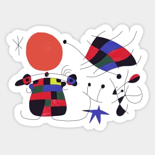 Joan Mirò #3 Sticker